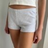 Keira Eyelet Sweatshorts