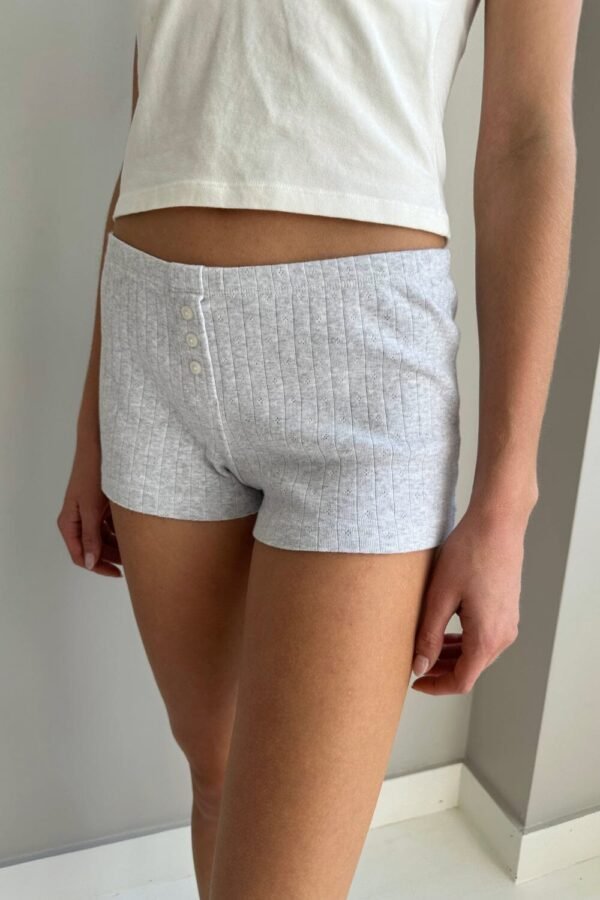 Keira Eyelet Sweatshorts