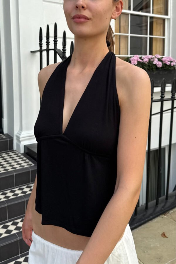 ML044-Z374S0010000-2 Livy Halter Neck Top