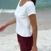 MLA002C-8005S16200TV-032 Robyn Off The Shoulder Top