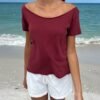 MLA002C-8005SZ2700TV-012 Robyn Off The Shoulder Top