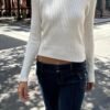 MNJ224-Z096S1620000_0 Grace V-Neck Sweater