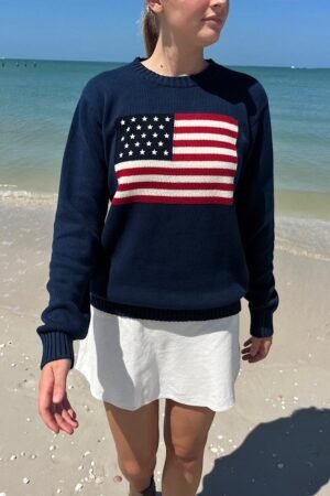 Nico American Flag Sweater