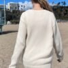 MNJ225-F03XS00500USA-02 Nico American Flag Sweater