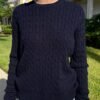 MNJ247G-Q30S0720000-04 Martha Cotton Thick Sweater