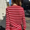 MNJ247G-Z037S89200RC-02_1 Martha Cotton Thin Stripe Sweater