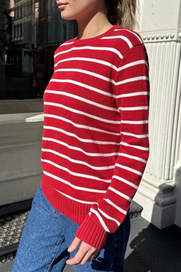 MNJ247G-Z037S89200RC-03_df6c23ed-5b3a-4a46-9ddf-1a896331c005 Martha Cotton Thin Stripe Sweater