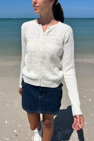 Amalie Cable Knit Cardigan