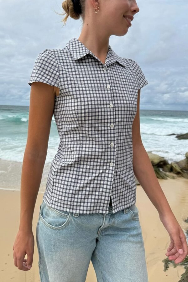 Rue Plaid Top