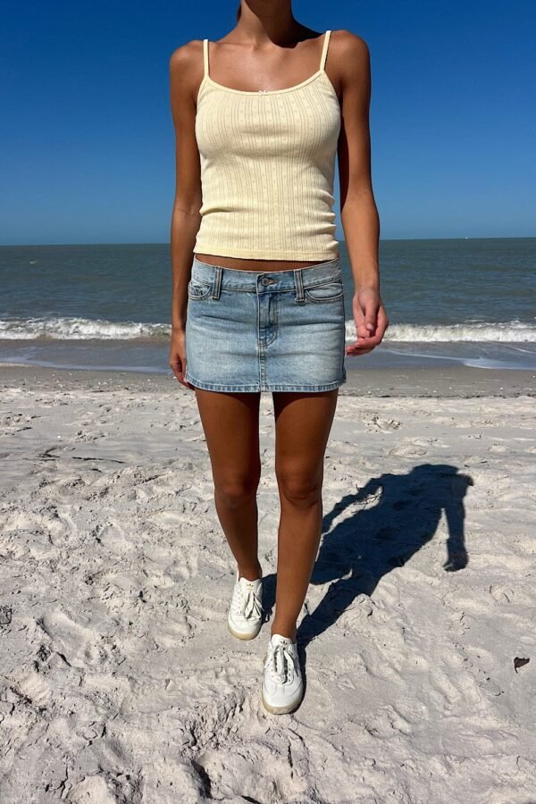 MRR231-Y2090SA1000L2-01 Malia Denim Mini Skirt