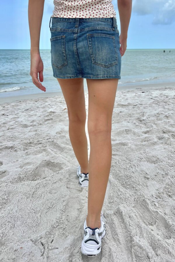 MRR231-YR05SA100000-04 Malia Denim Mini Skirt
