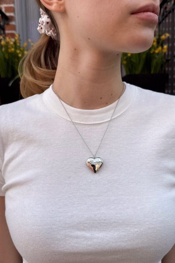 Sisters Heart Locket Necklace