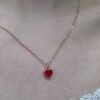Red Heart Necklace