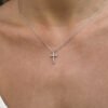 Rhinestone Cross Necklace