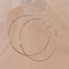 MU547A02200888 Thin Hoop Earrings