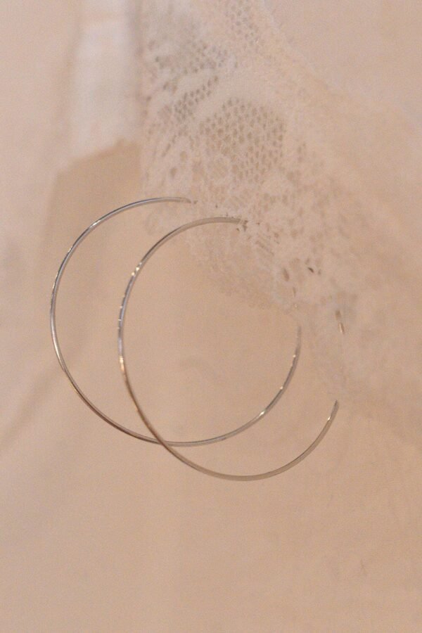 MU547A02200888 Thin Hoop Earrings