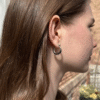 Thick Hoop Earrings