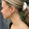 Thick Hoop Earrings
