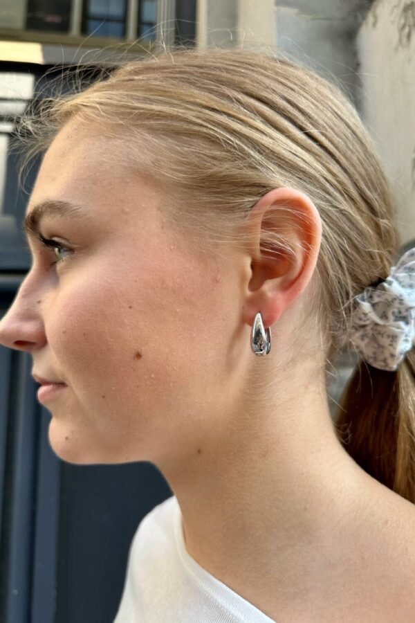 Wide Hoop Earrings