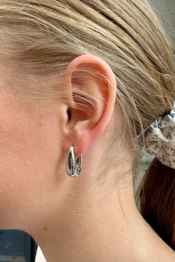 Wide Hoop Earrings