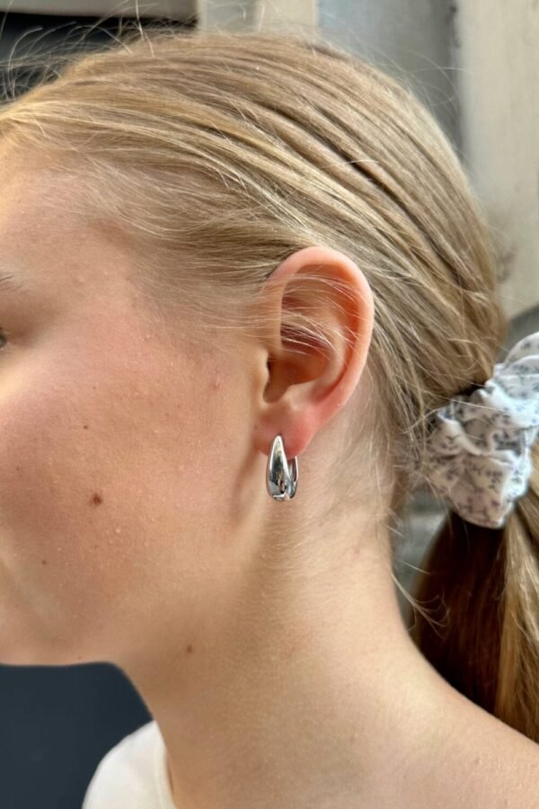 Wide Hoop Earrings