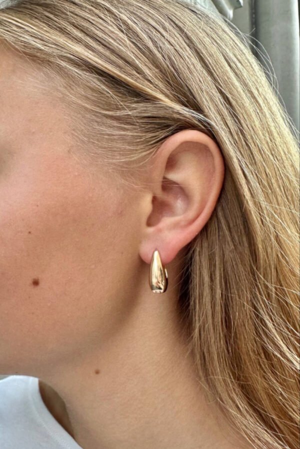 Wide Hoop Earrings