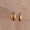 Wide Hoop Earrings