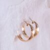Wide Hoop Earrings