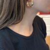 Wide Hoop Earrings