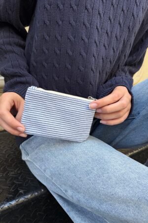Striped Coin Purse