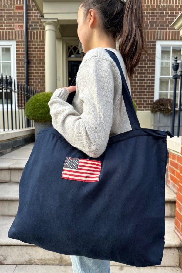 American Flag Tote Bag