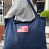 American Flag Tote Bag