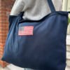 American Flag Tote Bag