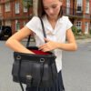 Leather Buckle Bag
