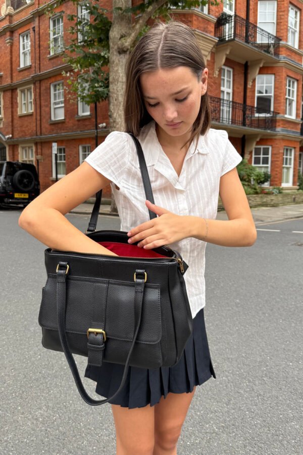 Leather Buckle Bag