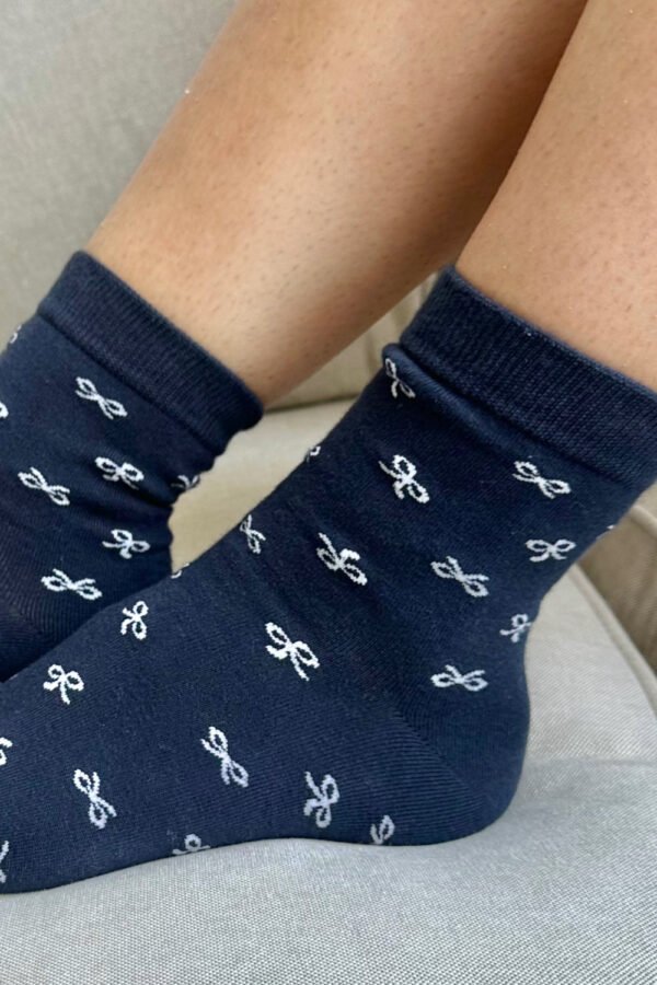 MU969B4DBBOW888-02 Bow Socks