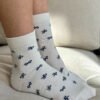 MU969BB4DBOW888-01 Bow Socks