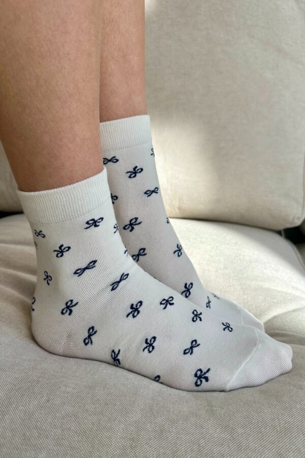 MU969BB4DBOW888-01 Bow Socks
