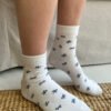 MU969BB4DBOW888-02 Bow Socks