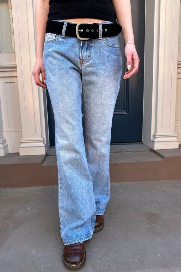 Suede Buckle Belt