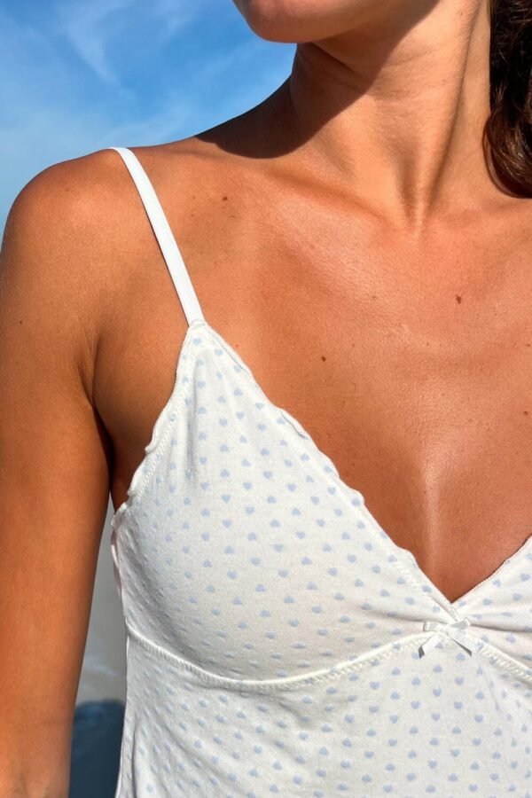 MV228P-58S07100VT31F-00 Amara Ruffle Heart Tank
