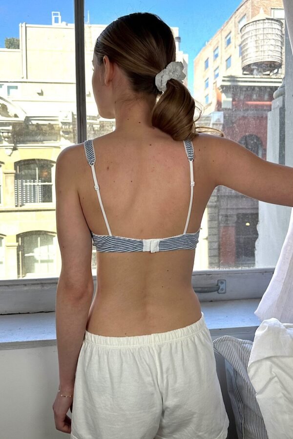 Stripes Bow Bra
