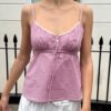 MW006-Z338S07100Z392-1 Tiffany Gingham Top
