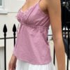 MW006-Z338S07100Z392-4 Tiffany Gingham Top