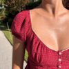 Blair Plaid Top