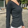 Leah V-Neck Top