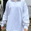 Missy Collar Sweatshirt