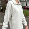Missy Collar Sweatshirt