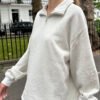 Missy Collar Sweatshirt