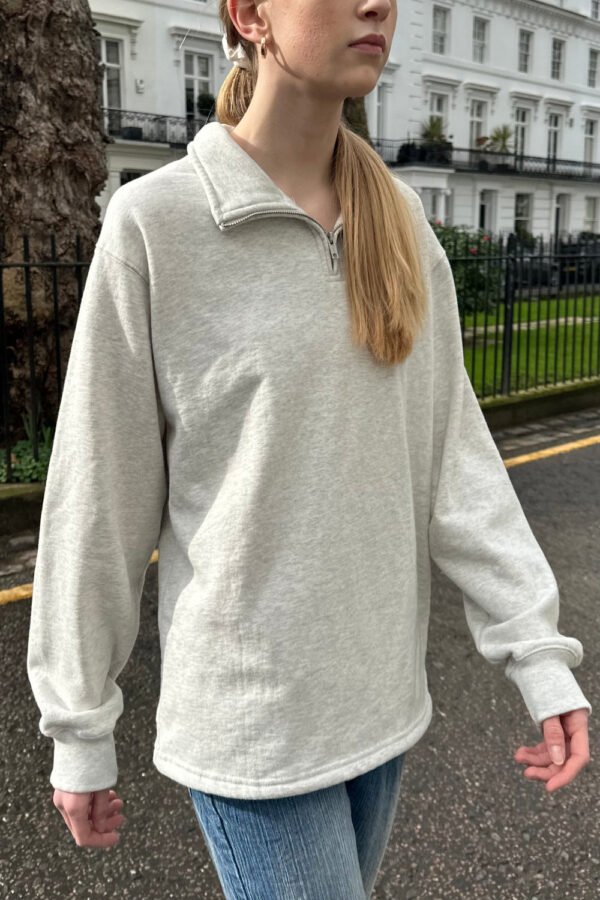 Missy Collar Sweatshirt